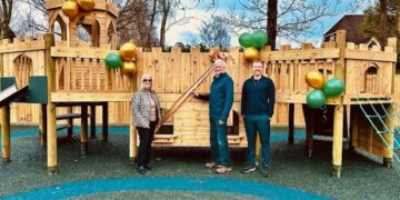 The opening of the new facility.