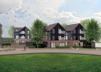 Rge homes in Ruscimbe. Pic: WBC.