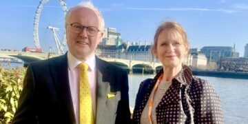 Wokingham MP Clive Jones took Wokingham.Today reporters on a guided tour of the Houses of Parliament.