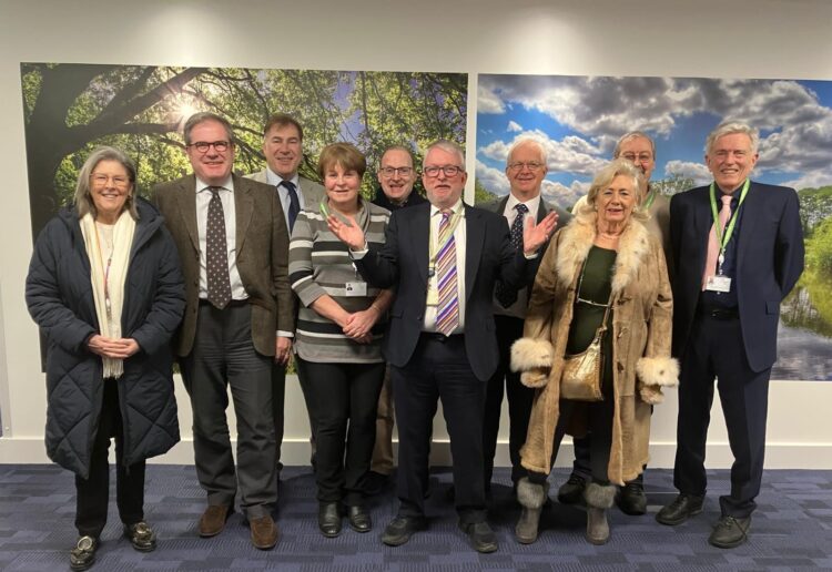 The 10 Conservative councillors on Bracknell Forest Council. Credit: Bracknell Conservatives