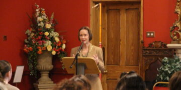 Town Mayor Cllr Lou Timlin hosted a special gathering to mark International Women?s Day. Picture: Wokingham Town Council