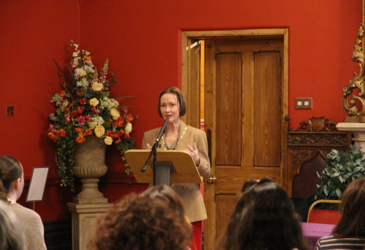 Town Mayor Cllr Lou Timlin hosted a special gathering to mark International Women?s Day. Picture: Wokingham Town Council