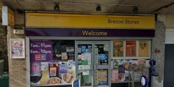 Brecon Food and Wine, google maps