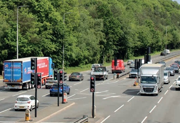 A major junction in Bracknell. Credit: Bracknell Forest Council