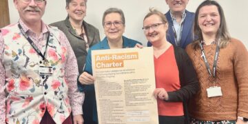 Executive councillors mark the news. Pic: Andrew Batt