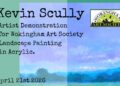 Landscape artist Kevin Scully will give a live presentation of his work to members of Wokingham Art Society. Picture WAS
