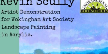 Landscape artist Kevin Scully will give a live presentation of his work to members of Wokingham Art Society. Picture WAS