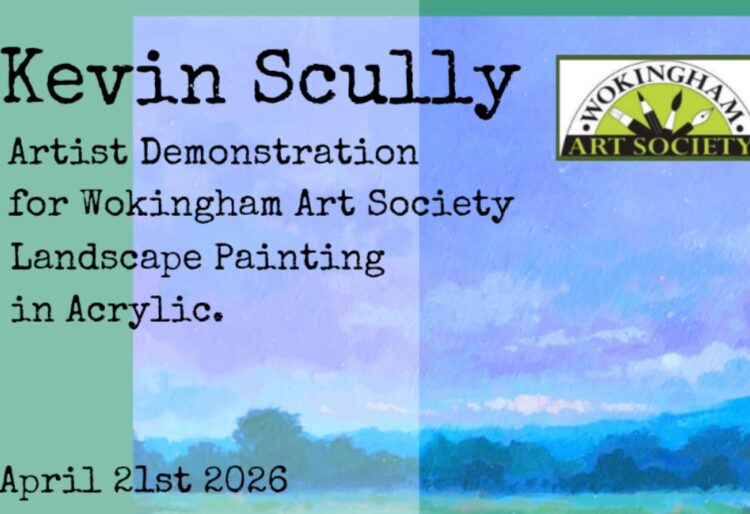 Landscape artist Kevin Scully will give a live presentation of his work to members of Wokingham Art Society. Picture WAS
