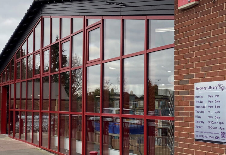 Woodley library.