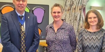 The High Sheriff of Berkshire was impressed by Reading's MS Therapy Centre, following his tour of the facilities. Picture MS Therapy Centre