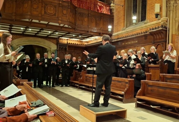 Crowthorne Choral Society's programme ended with an excellent performance of Wesley?s Ascribe unto the Lord. Picture: CCS