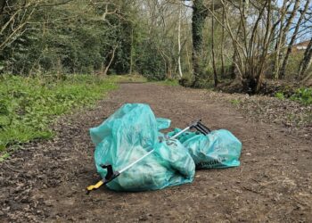 Finchampstead litter pick