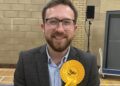 Lib Dem councillor for Wokingham Without Cllr Jordan Montgomery Picture: Phil Creighton