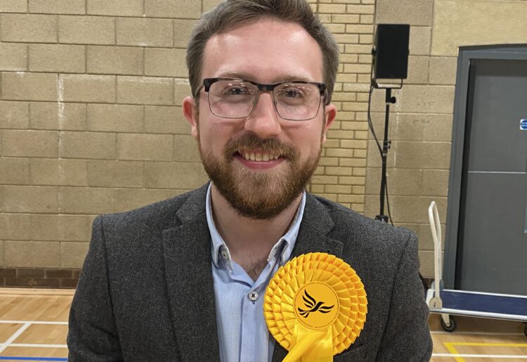 Lib Dem councillor for Wokingham Without Cllr Jordan Montgomery Picture: Phil Creighton