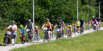 Wokingham Bikeathon 2025. Pic: Stewart Turkington.