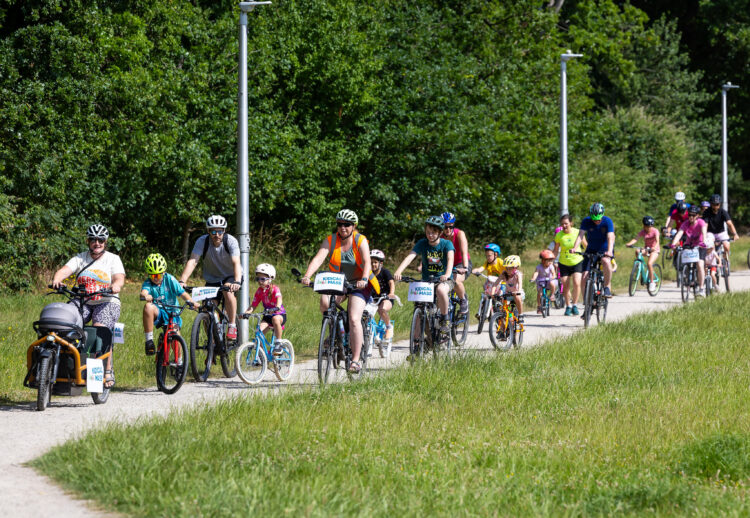 Wokingham Bikeathon 2025. Pic: Stewart Turkington.