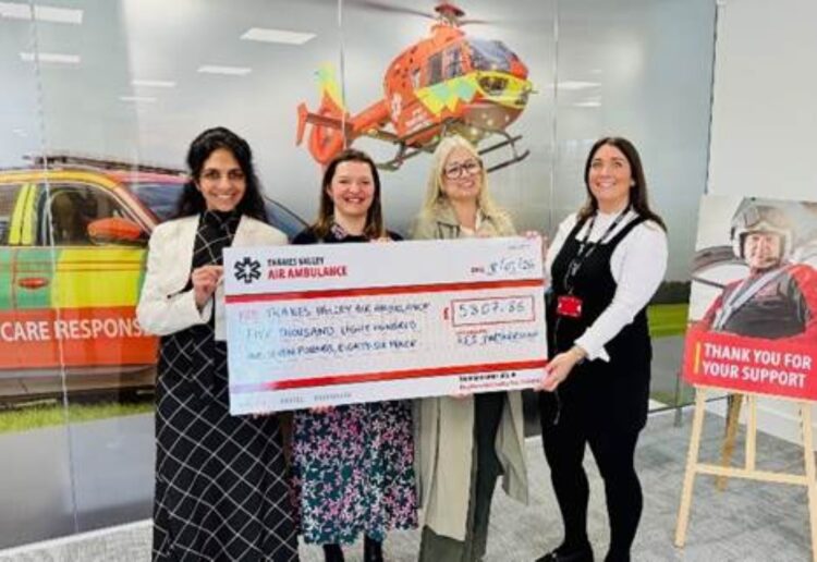 re3 Partnership boosts Thames Valley Air Ambulance