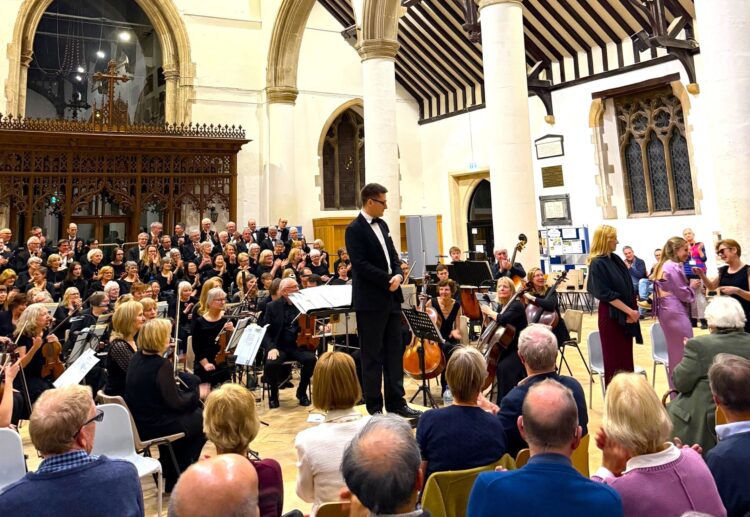 Wokingham Choral Society was joined by Eastwood Chamber Orchestra for its March concert. Picture: WCS