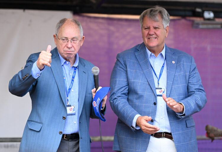 Rob Couhig and Todd Trosclair Picture: Luke Adams