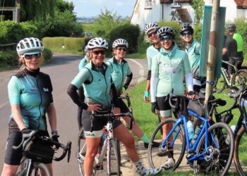 Charlie's Angles will ride all three routes of the Three Counties Cycle Ride to encourage cyclists. Picture: 3CCR