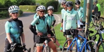 Charlie's Angles will ride all three routes of the Three Counties Cycle Ride to encourage cyclists. Picture: 3CCR