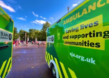 St John Ambulance has launched a major recruitment drive to find 1,500 new Emergency Responders to help keep people safe at events and in communities across England. Picture: St John Ambulance