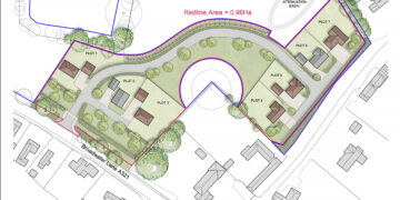 Plans for the land. Pic: WBC.