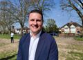 Wes Streeting, the heath secretary and the Labour MP for Ilford North at Prospect Park in West Reading. Credit: James Aldridge, Local Democracy Reporting Service