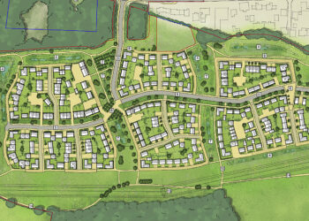 Plans are for land south of Reading Road, and west of Hollybush Lane in Eversley.