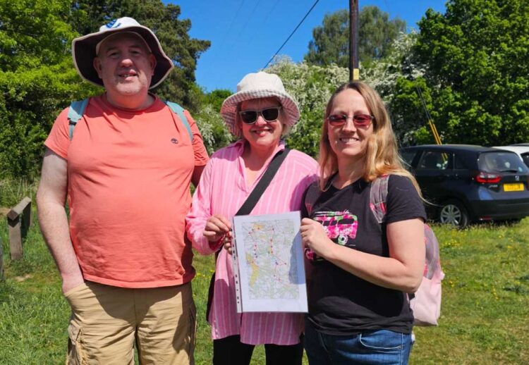 Borough walkers will be striding out into the Oxfordshire countryside to raise money for Christian Aid this month. Picture: Christian Aid