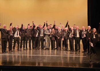 The Sandhurst Silver Band will compete at the Royal Albert Hall as one of the top 20 brass bands in the country, in October. Picture: SSB