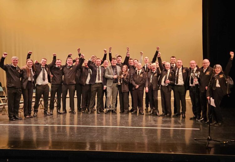 The Sandhurst Silver Band will compete at the Royal Albert Hall as one of the top 20 brass bands in the country, in October. Picture: SSB