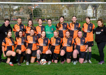 Wokingham Town FC Ladies. Pic: Andrew Batt.