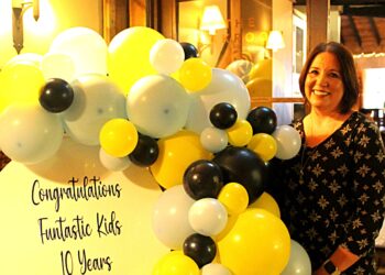 Funtastic Kids celebrated 10 years of wrap-around care at The Rose Inn. Picture: Funtastic Kids