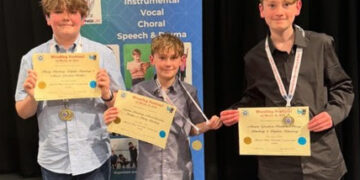 Almost 1000 children showcased their dramatic and musical talent in Woodley. Picture: Woodley Festival of Music and Arts