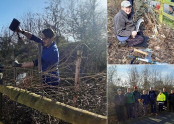 Wokingham borough council?s Countryside Service Rangers has been teaching volunteers.