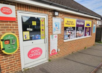 Barkham Village Store in Bearwood Road.