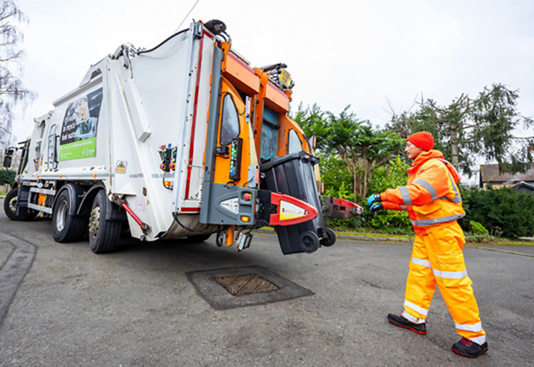 Putting bins out on time helps crews complete collections efficiently .