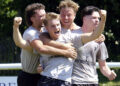 Celebration in last season's Junior final. Pic: Andrew Batt.