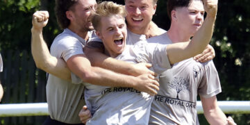 Celebration in last season's Junior final. Pic: Andrew Batt.