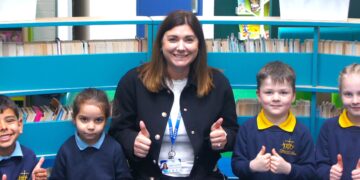 Saint Sebastian?s CE Primary School is celebrating its recent Ofsted report. Picture: St Sebastian's Primary