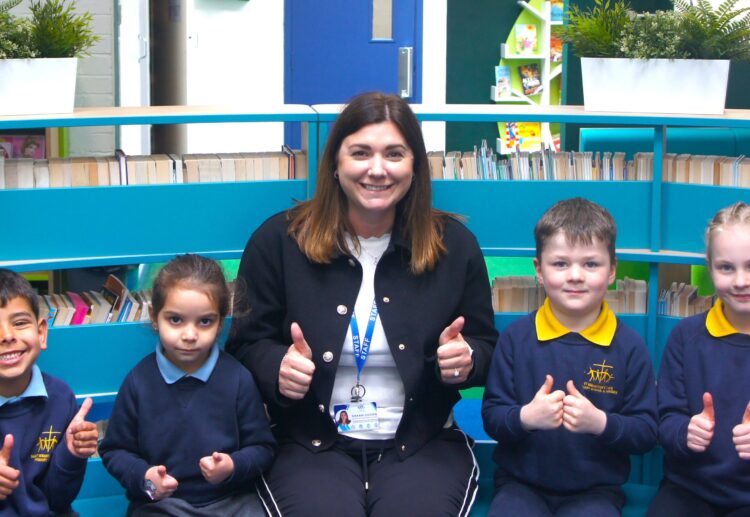 Saint Sebastian?s CE Primary School is celebrating its recent Ofsted report. Picture: St Sebastian's Primary