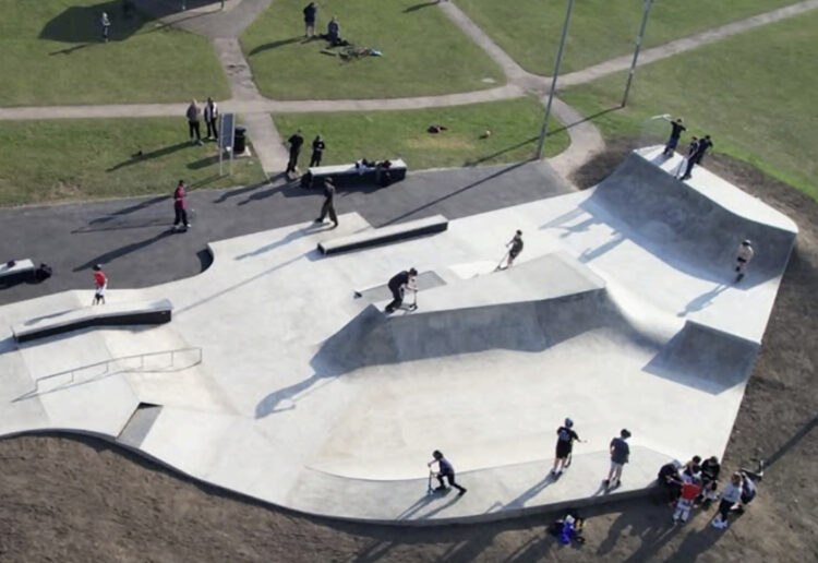 Twyford Skatepark.