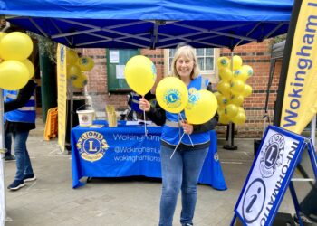 Wokingham's May Fayre was a great success on Bank Holiday Monday. Picture: Emma Merchant