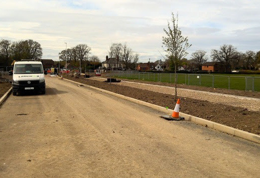 Wokingham borough council said the link road is an important element to the changing layout in this area,