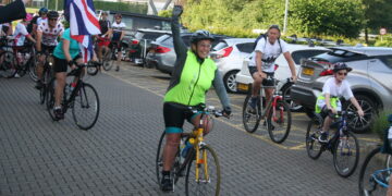 Cyclists will be pedaling for charity at the Three Counties Cycle Ride in June. Picture: courtesy of 3ccr