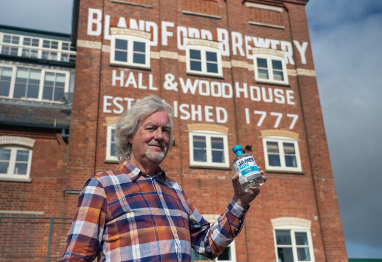 James May founded James Gin in 2021 and has since won more than a dozen awards, including three World Gin awards.