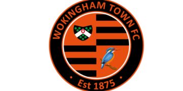 The new Wokingham Town FC badge