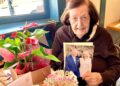 Wilhelmine celebrated 100 years, surrounded by her Link friends. Picture: Emma Merchant