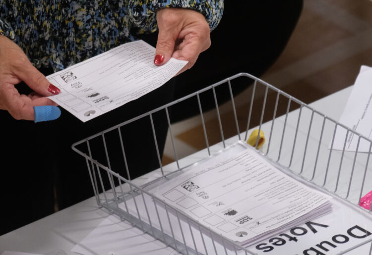 Doubtful votes beinmg adjudicated at the general election. Pic: Andrew Batt.